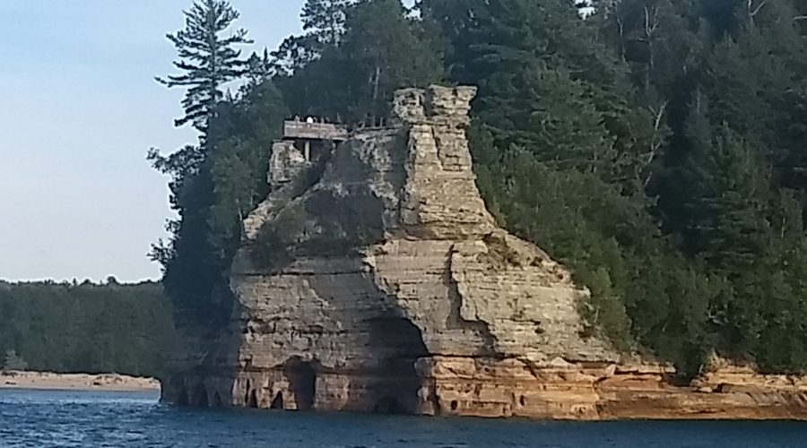 2018 Michigan UP – part 6, Munising, Pictured Rocks Natl. Park