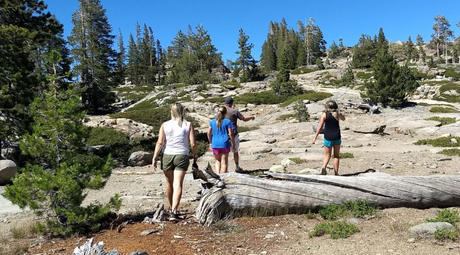 2018 back to Georgia – part 1, Truckee: having fun with family