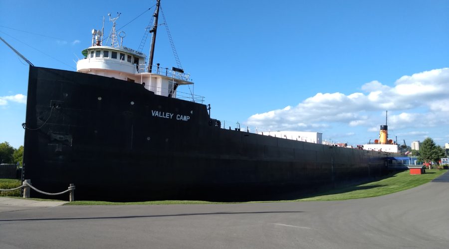 2018 Michigan- part 7, Valley Camp, bulk carrier museum