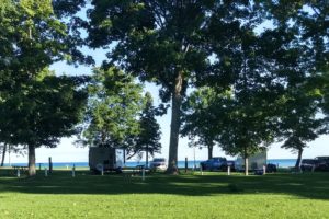 2018 Michigan UP – part 4, Grand Marais campground