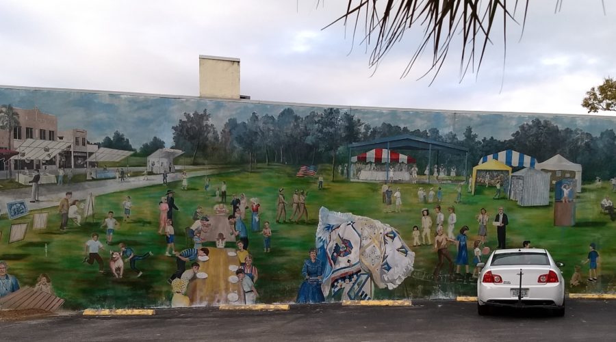 2019 Florida family trip – part 6, visiting friends near Tampa, town of murals