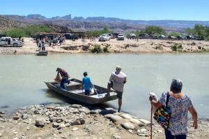 2019 Rio Grande – part 14, Big Bend Natl. Park: 1 of 4 deserts, a river crossing, a canyon, a silver mine, firefighters, a tent city