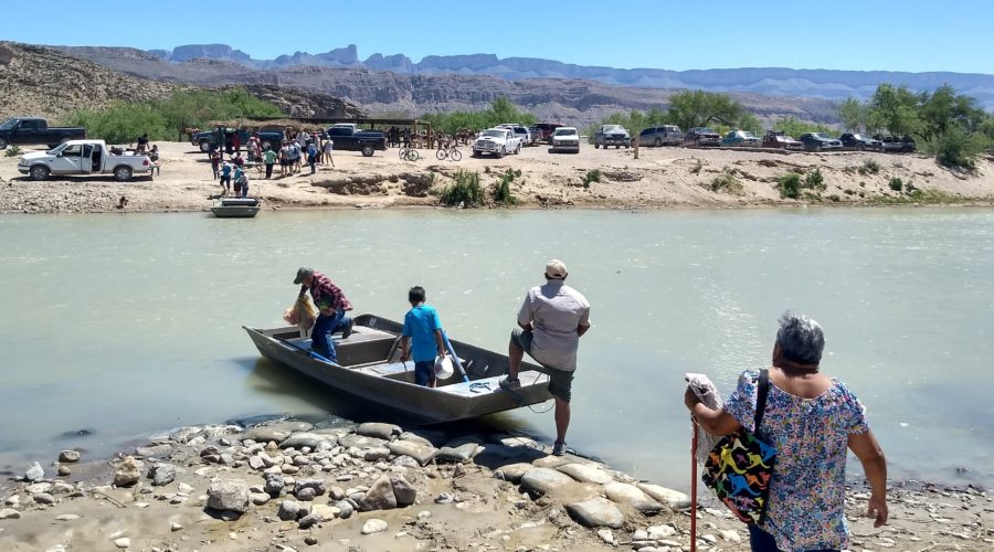 2019 Rio Grande – part 14, Big Bend Natl. Park: 1 of 4 deserts, a river crossing, a canyon, a silver mine, firefighters, a tent city