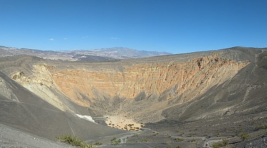 2019 other side – part 4, Death Valley: cornfield, sand dunes, a stone cottage, a crater, first resort, tourism, Z point