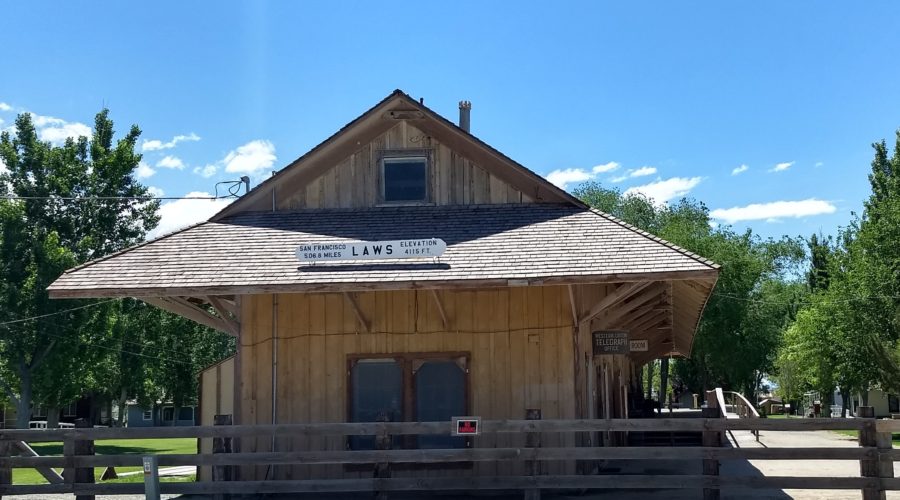 2019 other side – part 19, Bishop: Laws train depot and historic town, LA and water