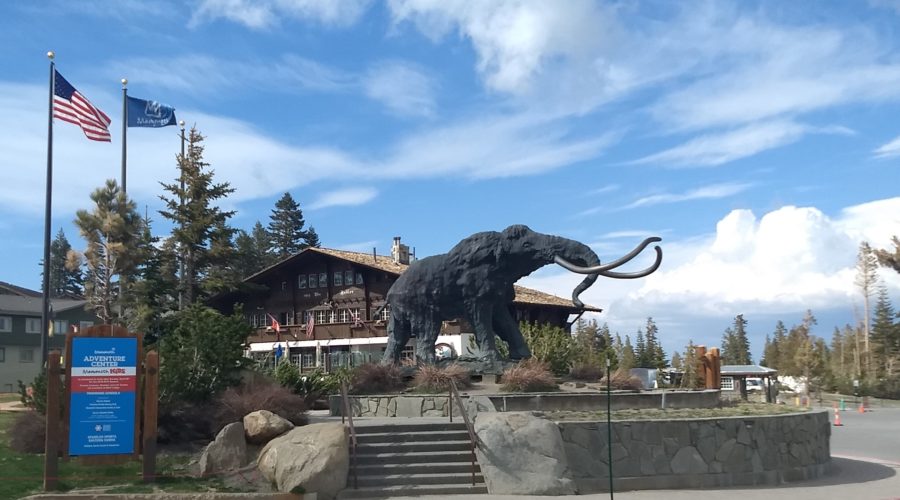 2019 other side – part 21, Mammoth Village, Lodge, and the drive between them