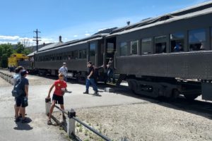 2019 loneliest road – part 16, Ely: Nevada Northern RR maintenance building tour and Dirt