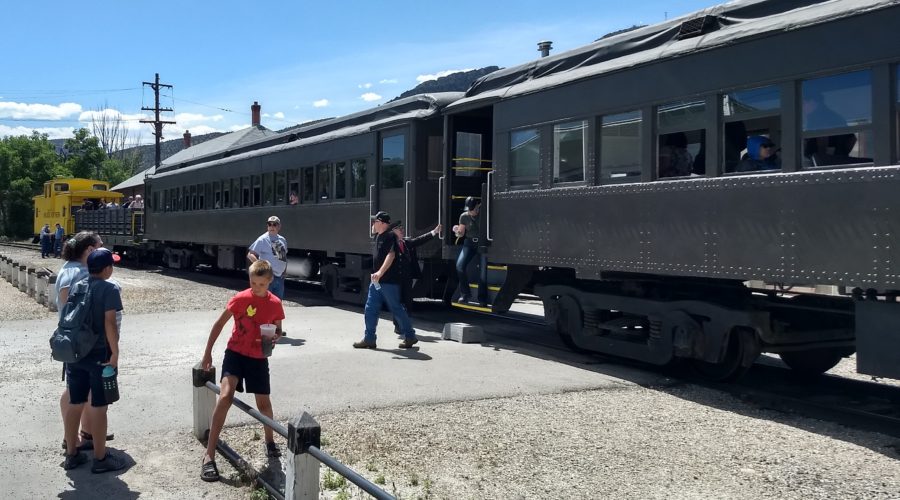 2019 loneliest road – part 16, Ely: Nevada Northern RR maintenance building tour and Dirt