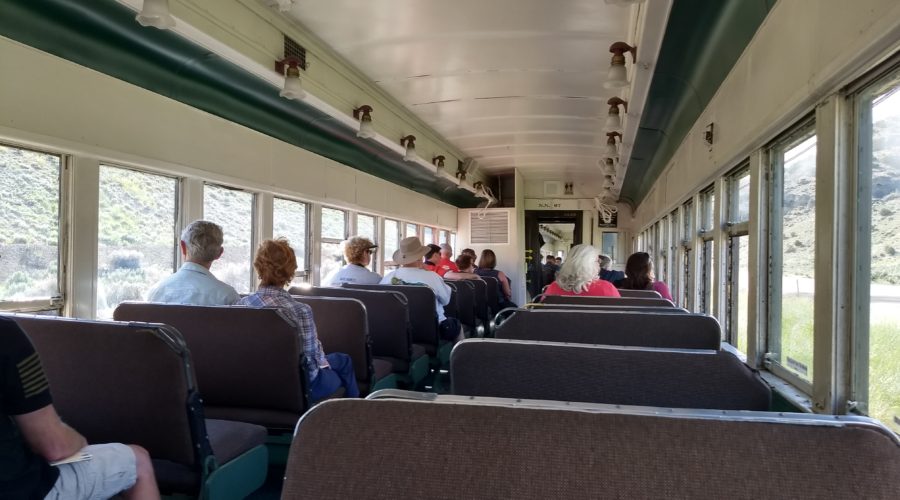 2019 loneliest road – part 17, Ely: a train ride just like long ago
