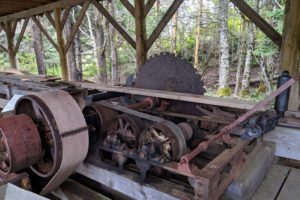 2019 New Brunswick – part 14, St. Martins: Fundy Trail drive, the “why,” portable saw mills