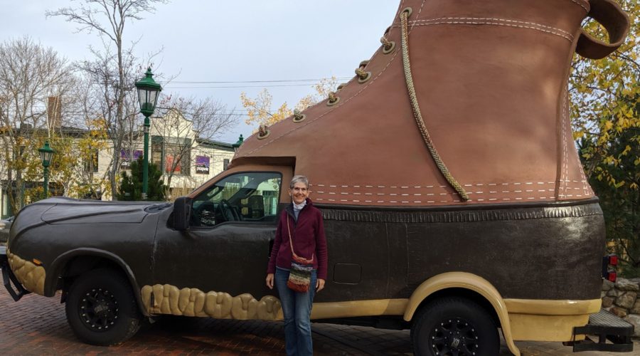 2019 sauntering home – part 2: L.L. Bean (Maine), states between Maine and Virginia, best Walmart overnight ever