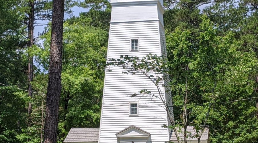 2020 Georgia – part 9: CCC at A.H. Stevens State Park’s Camp Stevens, water/fire tower, and Liberty Hall