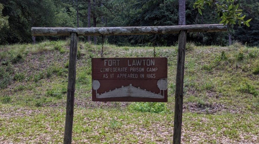 2020 Georgia – part 13: Magnolia Springs’ Fort Lawton’s Civil War prison camp – an outside view