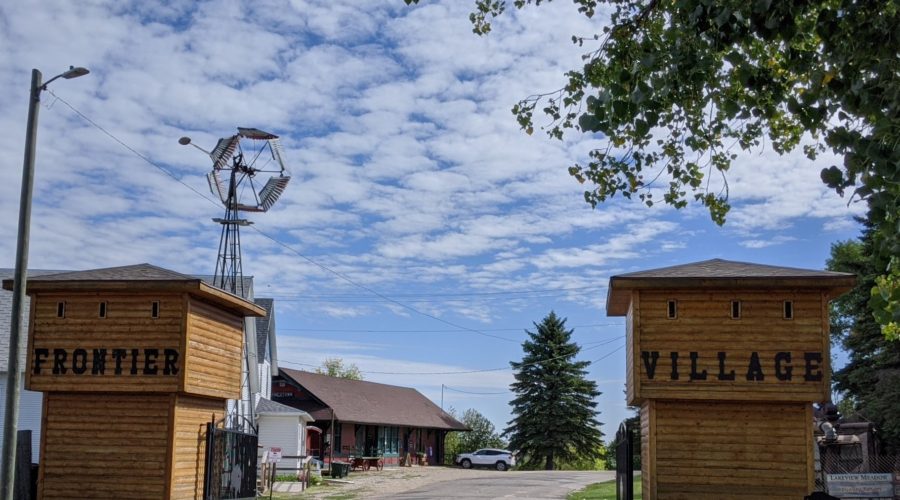 2020 North Dakota – part 3: Jamestown’s frontier village, Louis L’Amour, and Dakota Thunder