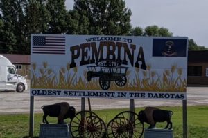 2020 North Dakota – part 14: Pembina – the first settlement in ND is still active today