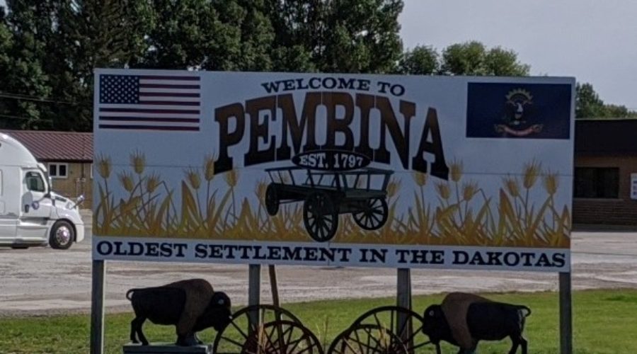 2020 North Dakota – part 14: Pembina – the first settlement in ND is still active today