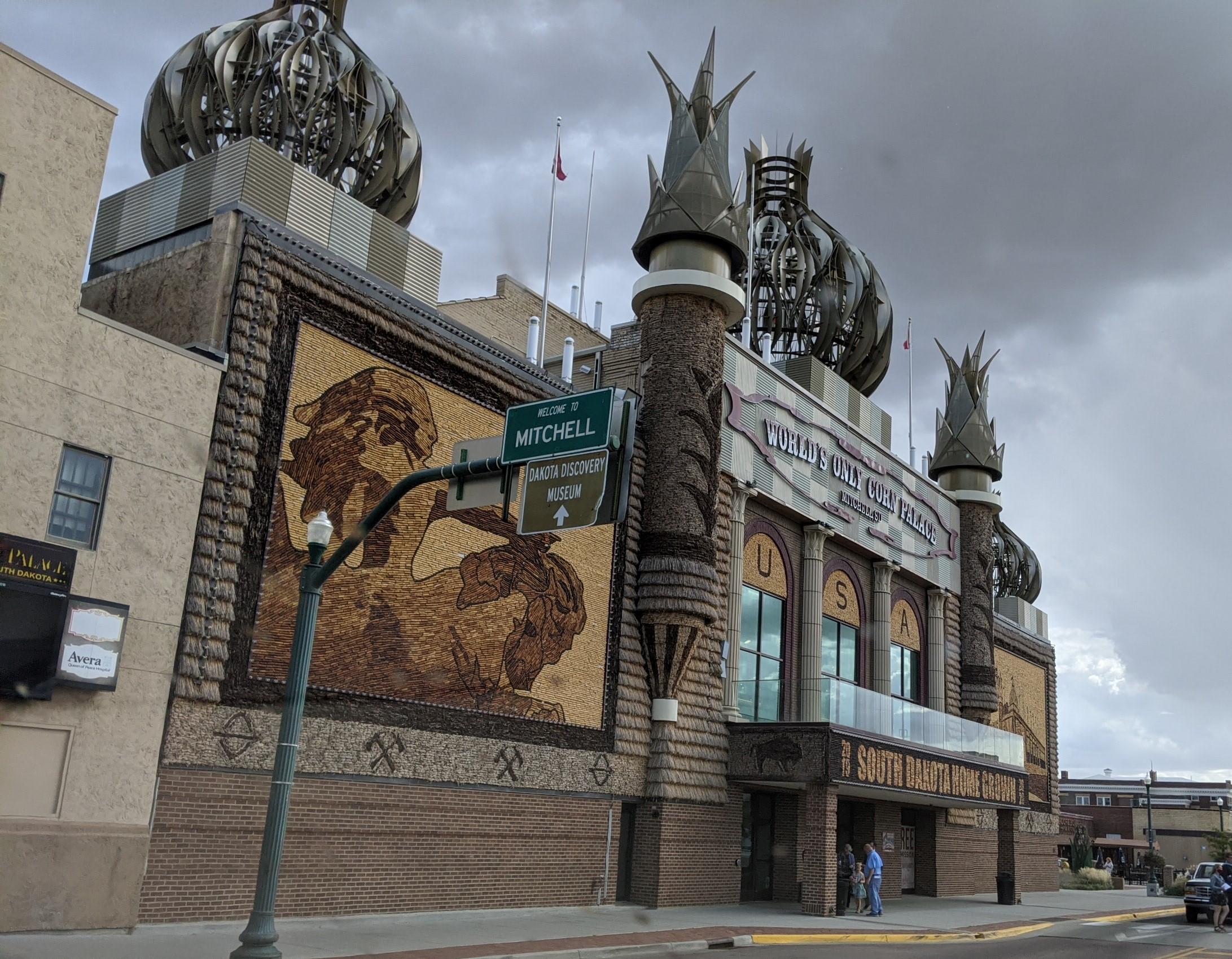 2020 South Dakota - part 2: corn palace and a Harvest Host winery