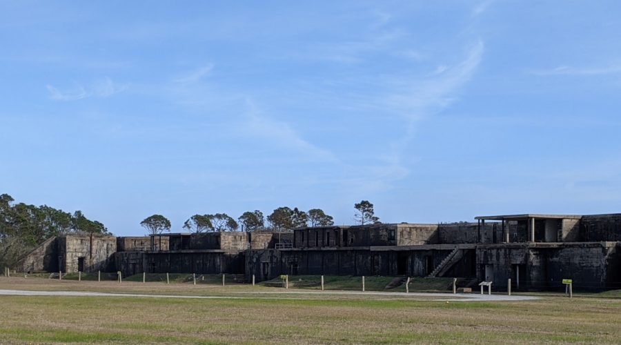 2021 quick trips – part 21: Fort Morgan’s BIG gun batteries and back of the fort