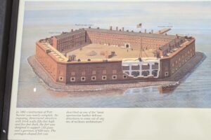 2023 southeast swing – part 20, Charleston: Fort Sumter, before and after the first shot and what we saw at the fort