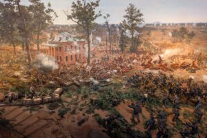 2026 in-between times – part 3: Atlanta History Center’s Battle of Atlanta as shown in a cyclorama