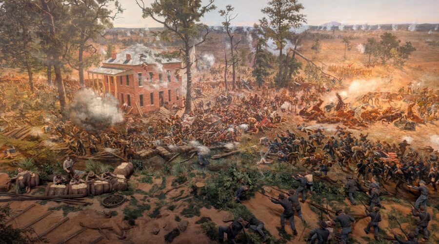 2026 in-between times – part 3: Atlanta History Center’s Battle of Atlanta as shown in a cyclorama