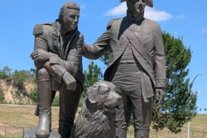 2026 Lewis & Clark trip – part 20: Sioux City’s look at the men on the Lewis & Clark expedition, bison everywhere, vaccines