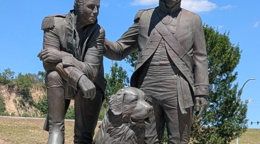 2026 Lewis & Clark trip – part 20: Sioux City’s look at the men on the Lewis & Clark expedition, bison everywhere, vaccines