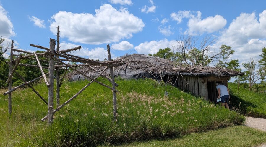 2026 Lewis & Clark trip – part 30: two looks at Mandan village earth lodges